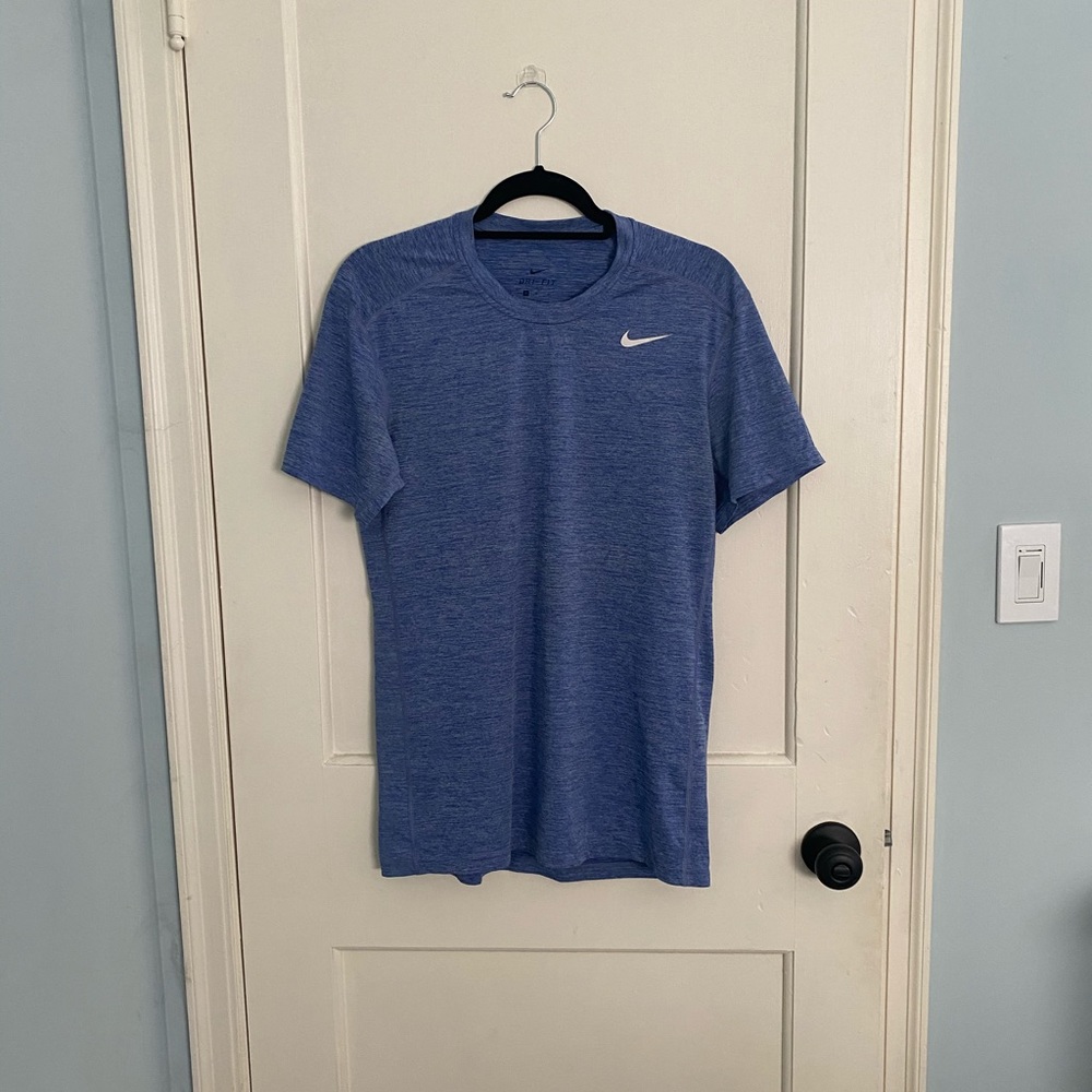 Blue Nike Dri Fit Shirt